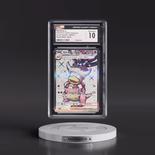 2023 Pokémon Sv2p-Snow Hazard #086 Slowking EX - Holo Super Rare (CGC 10 GEM MINT)