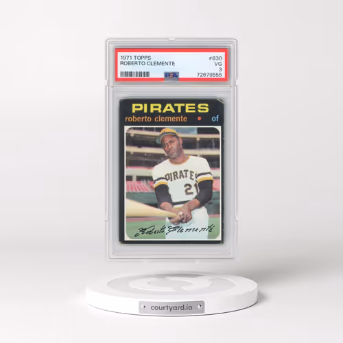 1971 Topps #630 Roberto Clemente (PSA 3 VG)