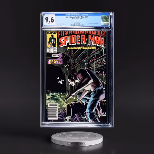 Spectacular Spider-Man #131 CGC 9.6 White Pages (Marvel Comics, 10/87) - Newsstand Edition Universal