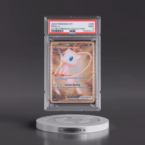 2023 Pokémon 151 Ultra-Premium Collection #205 Mew EX - Holo (PSA 9 MINT)