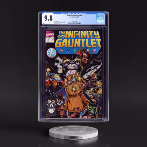 Infinity Gauntlet #1 CGC 9.8 White Pages (Marvel Comics, 7/91) - Universal