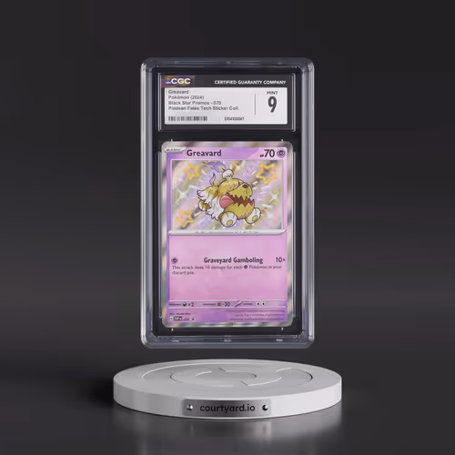 2023 Black Star Promos - Scarlet & Violet SVP EN #070 Greavard - Paldean Fates Tech Sticker Collecti