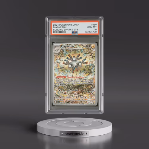 2024 Pokémon Svp EN-SV Black Star Promo #159 Magneton - Surging Sparks Elite Trainer Box (PSA 10 GEM