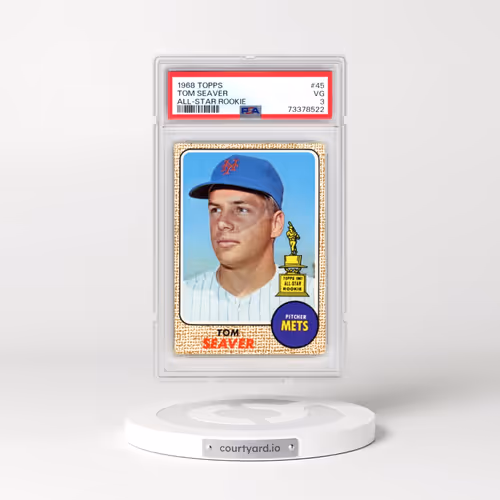 1968 Topps #45 Tom Seaver - All-Star Rookie (PSA 3 VG)