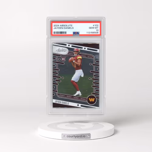 2024 Panini Absolute #102 Jayden Daniels (PSA 10 GEM MINT)