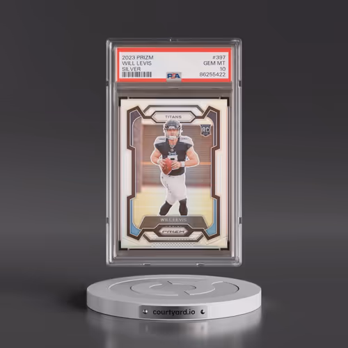 2023 Panini Prizm #397 Will Levis - Silver Prizm (PSA 10 GEM MINT)