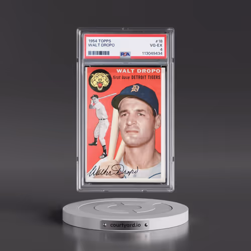 1954 Topps #18 Walt Dropo (PSA 4 VG-EX)