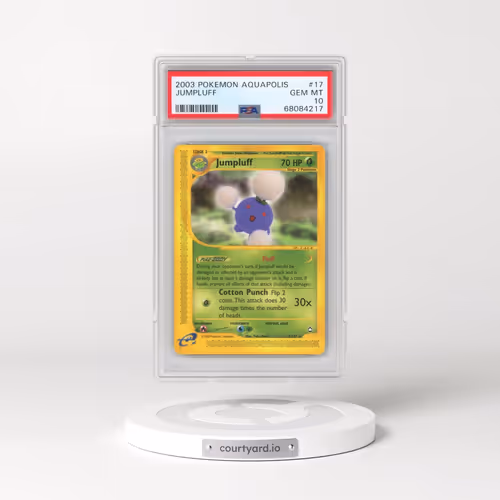 2003 Pokémon Aquapolis #17 Jumpluff (PSA 10 GEM MINT)