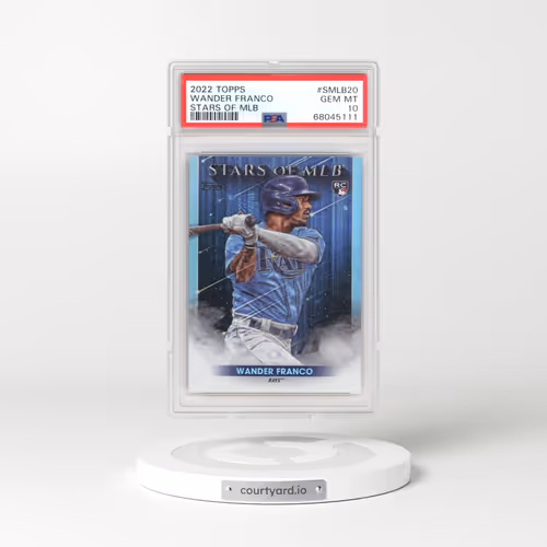 2022 Topps Stars of MLB #SMLB20 Wander Franco (PSA 10 GEM MINT)