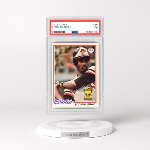 1978 Topps #36 Eddie Murray (PSA 7 NM)