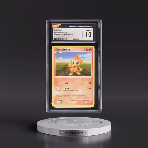 2008 Majestic Dawn #56/100 Chimchar (CGC 10 GEM MINT)