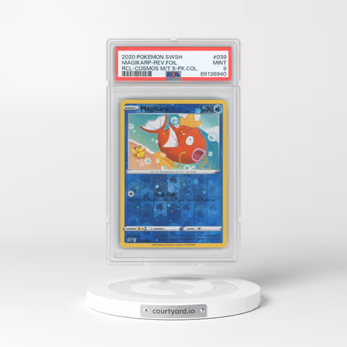 2020 Rebel Clash #39 Magikarp - Holo Cosmos Mini Tin 5-Pack Collection (PSA 9 MINT)