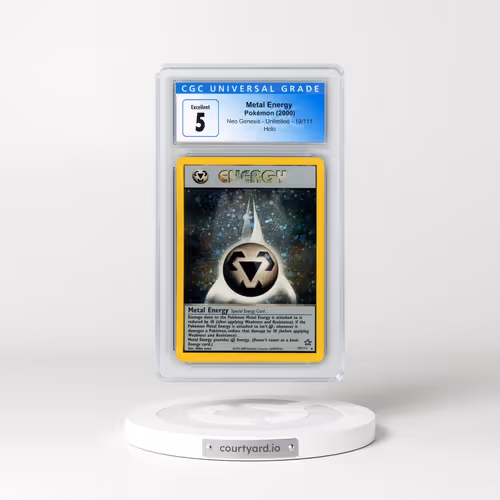 2000 Neo Genesis #19/111 Metal Energy - Holo (CGC 5 EX)