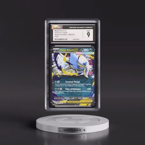 2025 Mega Evolution - MEG EN #086/132 Mega Absol ex - Holo (CGC 9 MINT)