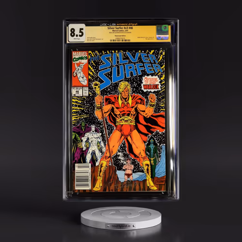 Silver Surfer #v3 #46 CGC 8.5 White Pages (Marvel Comics, 2/91) - Newsstand Edition CGCxJSA