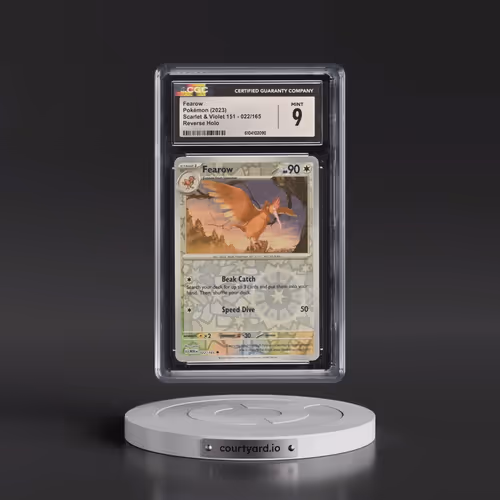 2023 Scarlet & Violet 151 - MEW EN #022/165 Fearow - Reverse Holo (CGC 9 MINT)