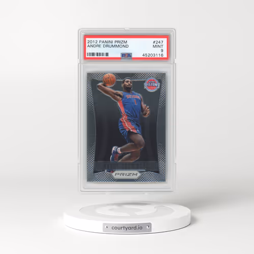 2012 Panini Prizm #247 Andre Drummond (PSA 9 MINT)