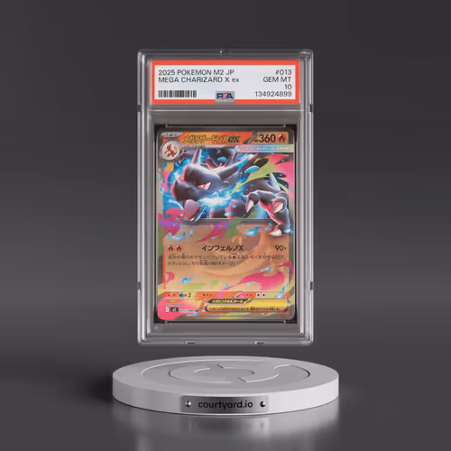 2025 Pokémon M2-Inferno X #013 Mega Charizard X EX - Holo (PSA 10 GEM MINT)