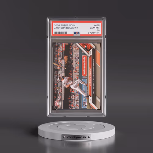 2024 Topps Now #498 Jackson Holliday (PSA 10 GEM MINT)