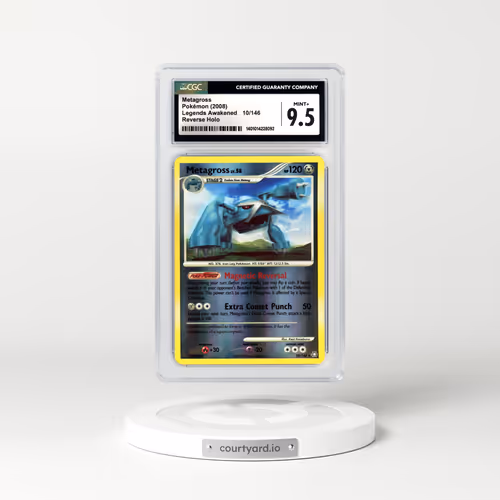 2008 Legends Awakened #10 Metagross - Holo (CGC 9.5 MINT+)