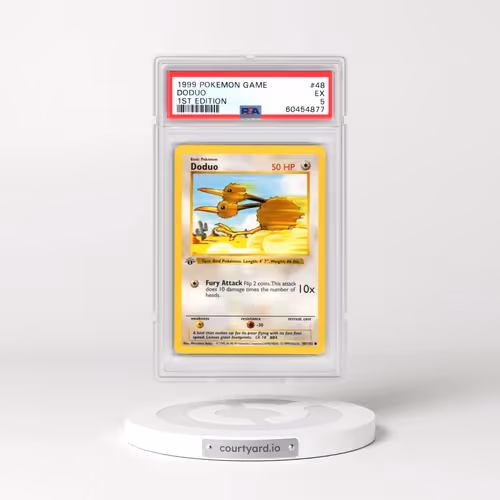 1999 Pokémon Game #48 Doduo - 1st Edition (PSA 5 EX)