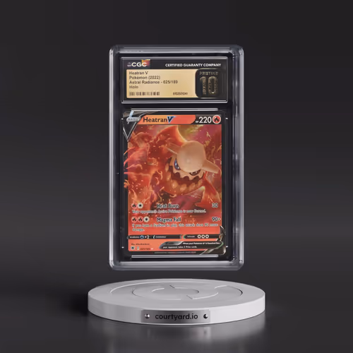 2022 Astral Radiance #025/189 Heatran V - Holo (CGC 10 PRISTINE)