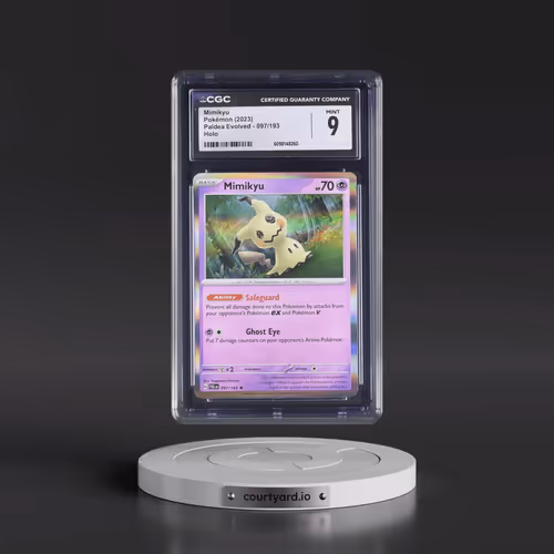 2023 Paldea Evolved - PAL EN #097/193 Mimikyu - Holo (CGC 9 MINT)