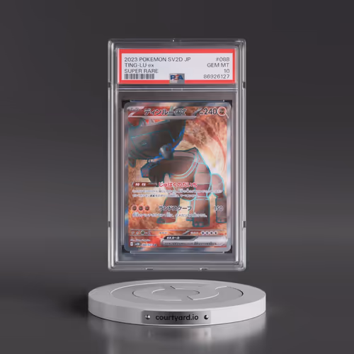 2023 Pokémon Sv2d-Clay Burst #088 Ting-LU EX - Holo Super Rare (PSA 10 GEM MINT)