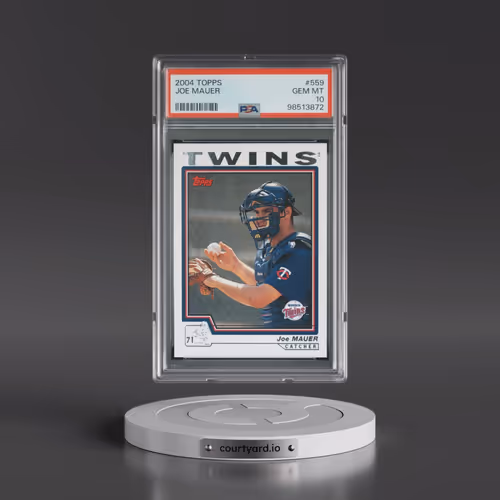 2004 Topps #559 Joe Mauer (PSA 10 GEM MINT)