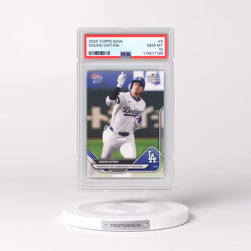 2025 Topps Now #5 Shohei Ohtani (PSA 10 GEM MINT)