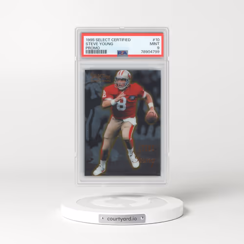 1995 Select Certified Promo #10 Steve Young - Promo (PSA 9 MINT)