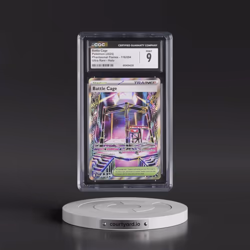 2025 Phantasmal Flames - PFL EN #116/094 Battle Cage - Ultra Rare Holo (CGC 9 MINT)