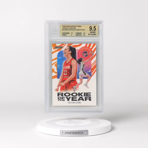 2024 Panini Instant WNBA Rookie of the Year #A Caitlin Clark (BGS 9.5 GEM MINT)