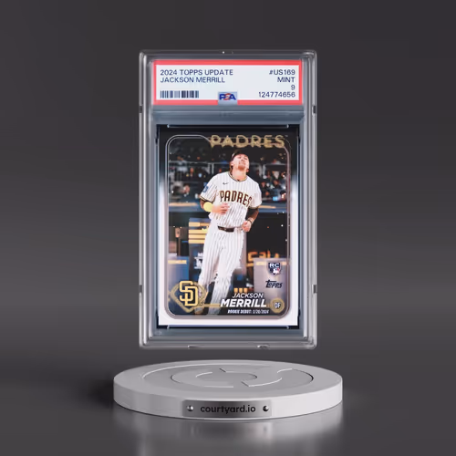 2024 Topps Update #US169 Jackson Merrill (PSA 9 MINT)