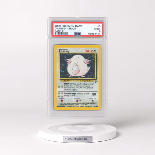 2000 Pokémon Game Base II #3 Chansey - Holo (PSA 9 MINT)