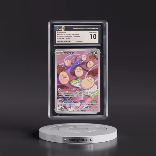 2024 Pokémon Sv7a-Paradise Dragona #065 Exeggcute - Art Rare (CGC 10 GEM MINT)