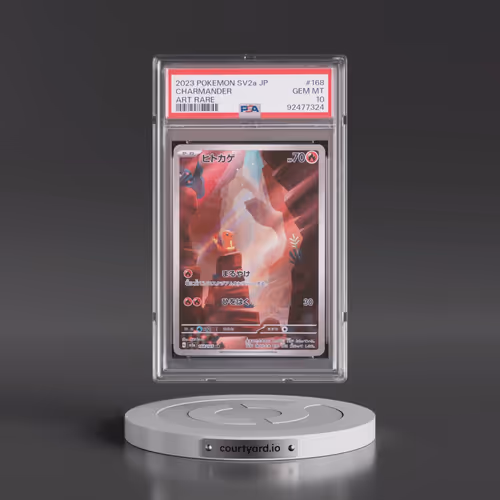 2023 Pokémon Sv2a-Pokemon 151 #168 Charmander - Art Rare (PSA 10 GEM MINT)
