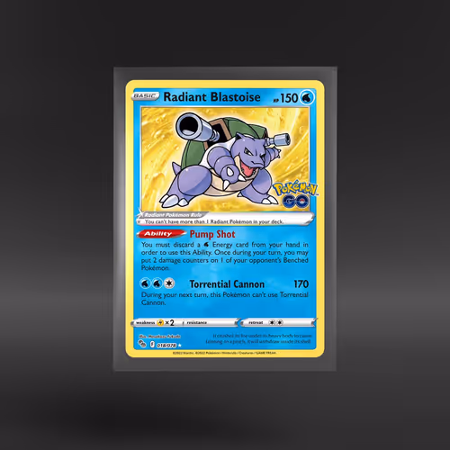 Pokémon GO #018/078 Radiant Blastoise
