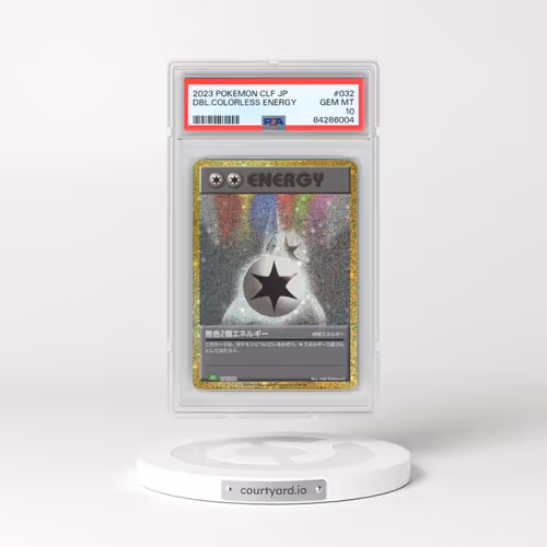 2023 Pokémon Clf-Trading Card Game Classic Venusaur & Lugia EX Deck #032 Double Colorless Energy (PSA 10 GEM MINT)