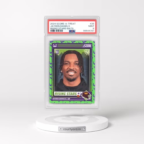 2024 Panini Score-A-Treat Rising Stars #26 Jayden Daniels - Bats (PSA 9 MINT)