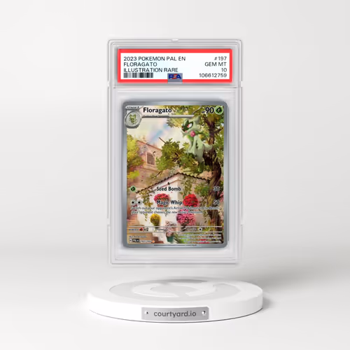 2023 Pokémon Pal EN-Paldea Evolved #197 Floragato - Illustration Rare (PSA 10 GEM MINT)
