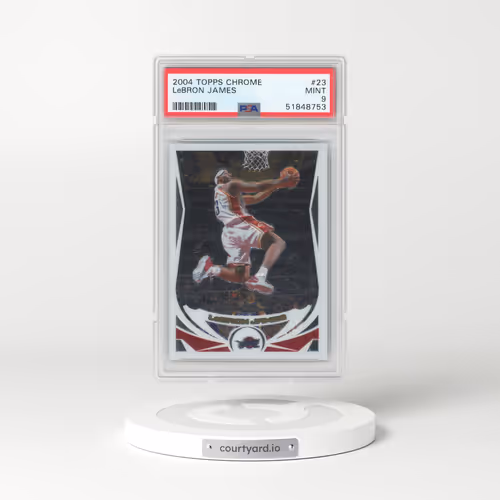 2004 Topps Chrome #23 LeBron James (PSA 9 MINT)