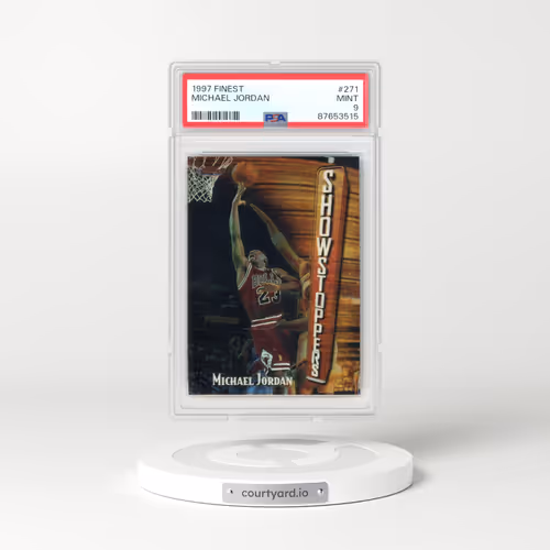 1997 Finest #271 Michael Jordan (PSA 9 MINT)