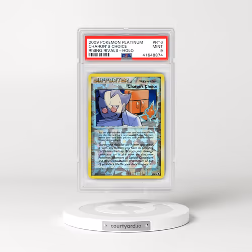 2009 Pokémon Platinum Rising Rivals #RT6 Charon's Choice - Holo (PSA 9 MINT)