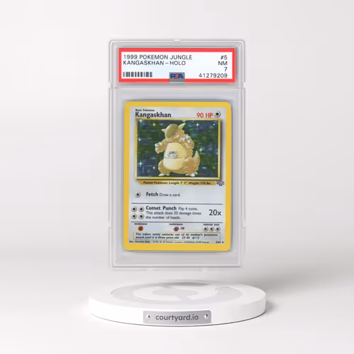 1999 Pokémon Jungle #5 Kangaskhan - Holo (PSA 7 NM)