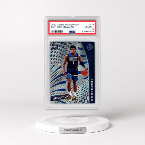 2020 Panini Revolution #125 Anthony Edwards (PSA 10 GEM MINT)
