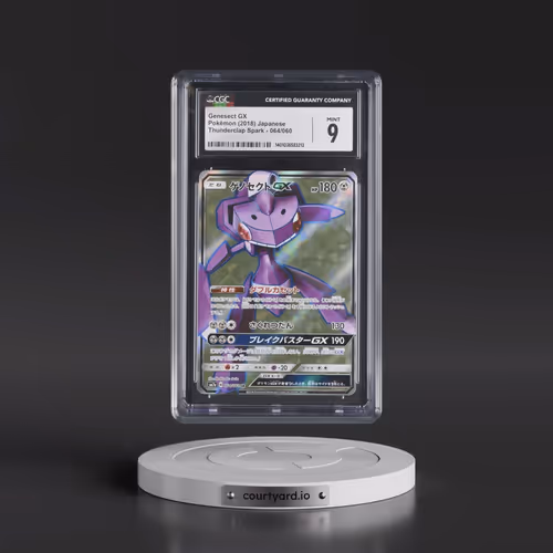 2018 Thunderclap Spark #064/060 Genesect GX - Holo (CGC 9 MINT)