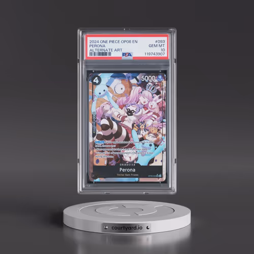 2024 One Piece Wings of the Captain #093 Perona - Alternate Art (PSA 10 GEM MINT)