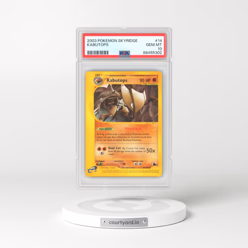 2003 Skyridge #14 Kabutops (PSA 10 GEM MINT)