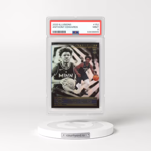 2020 Panini Illusions #152 Anthony Edwards (PSA 9 MINT)